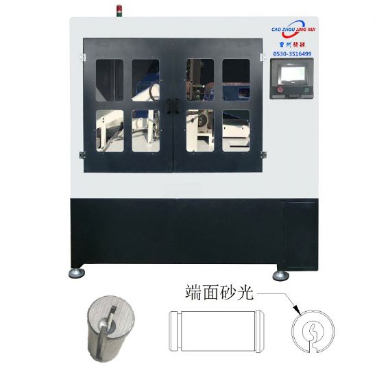 點擊查看詳細信息<br>標題：JRS-8-4自動鎖芯雙頭單面拉絲機 閱讀次數(shù)：2109