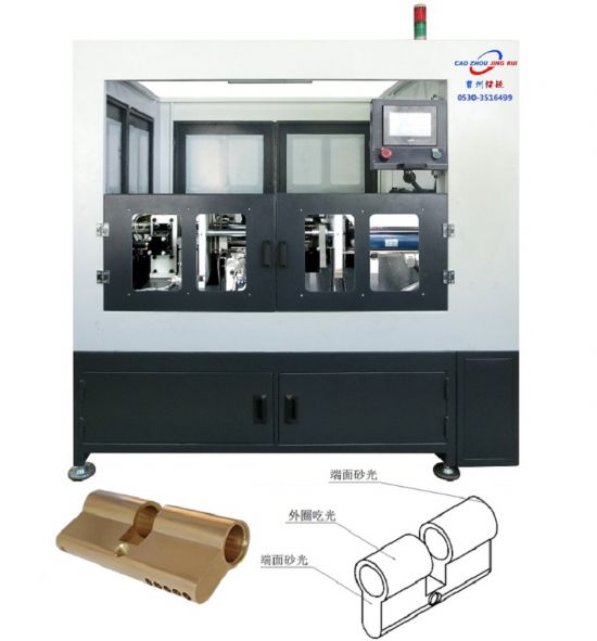 點擊查看詳細信息<br>標題：JZ-12.7C自動鎖殼拉光拉絲機 閱讀次數(shù)：753