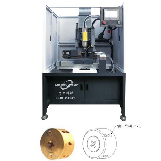 點擊查看詳細信息<br>標題：JZ-4.1 數(shù)控十字槽鎖頭鉆孔機 閱讀次數(shù)：664